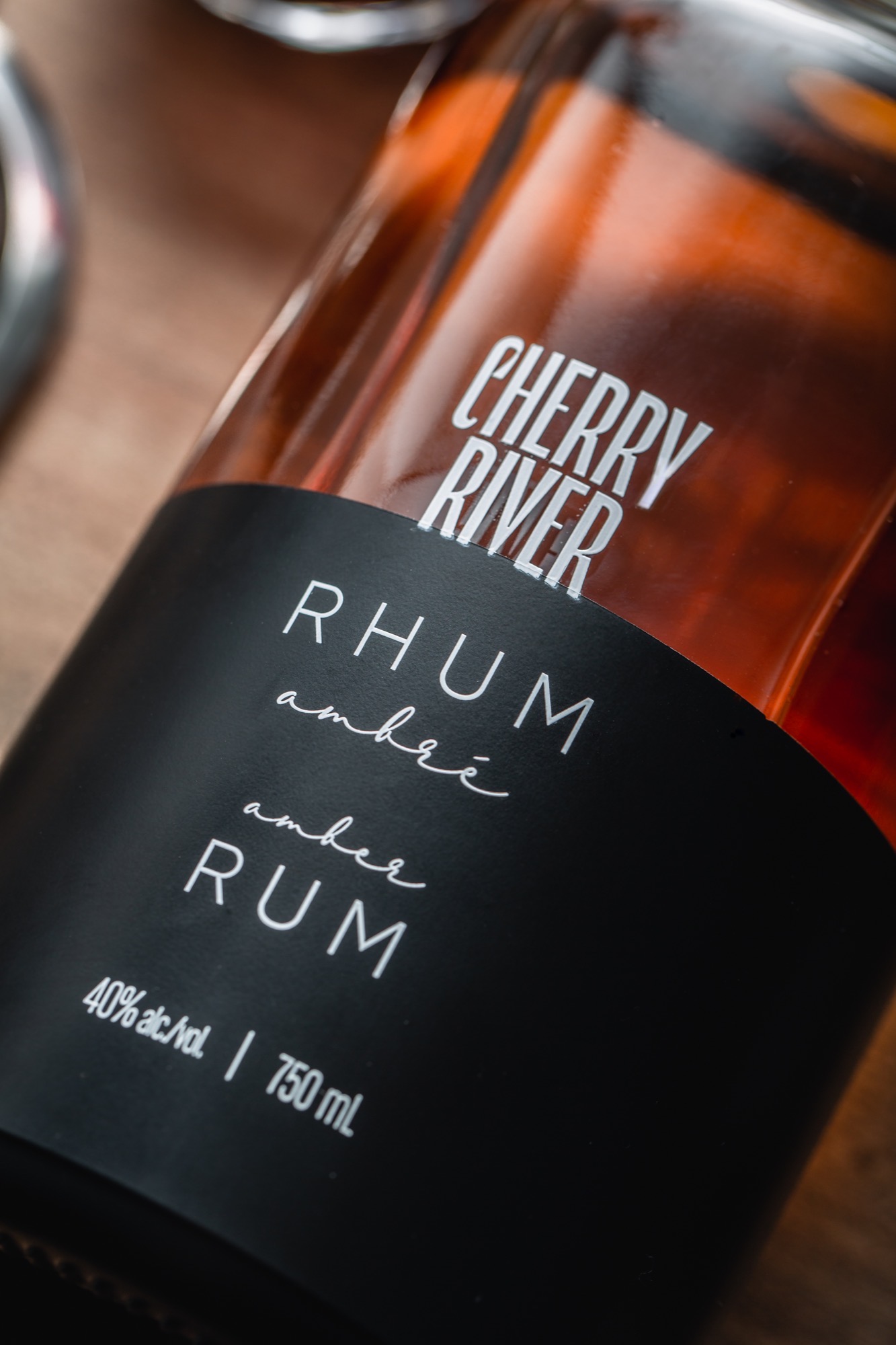 In a cocktail — Amber Rum