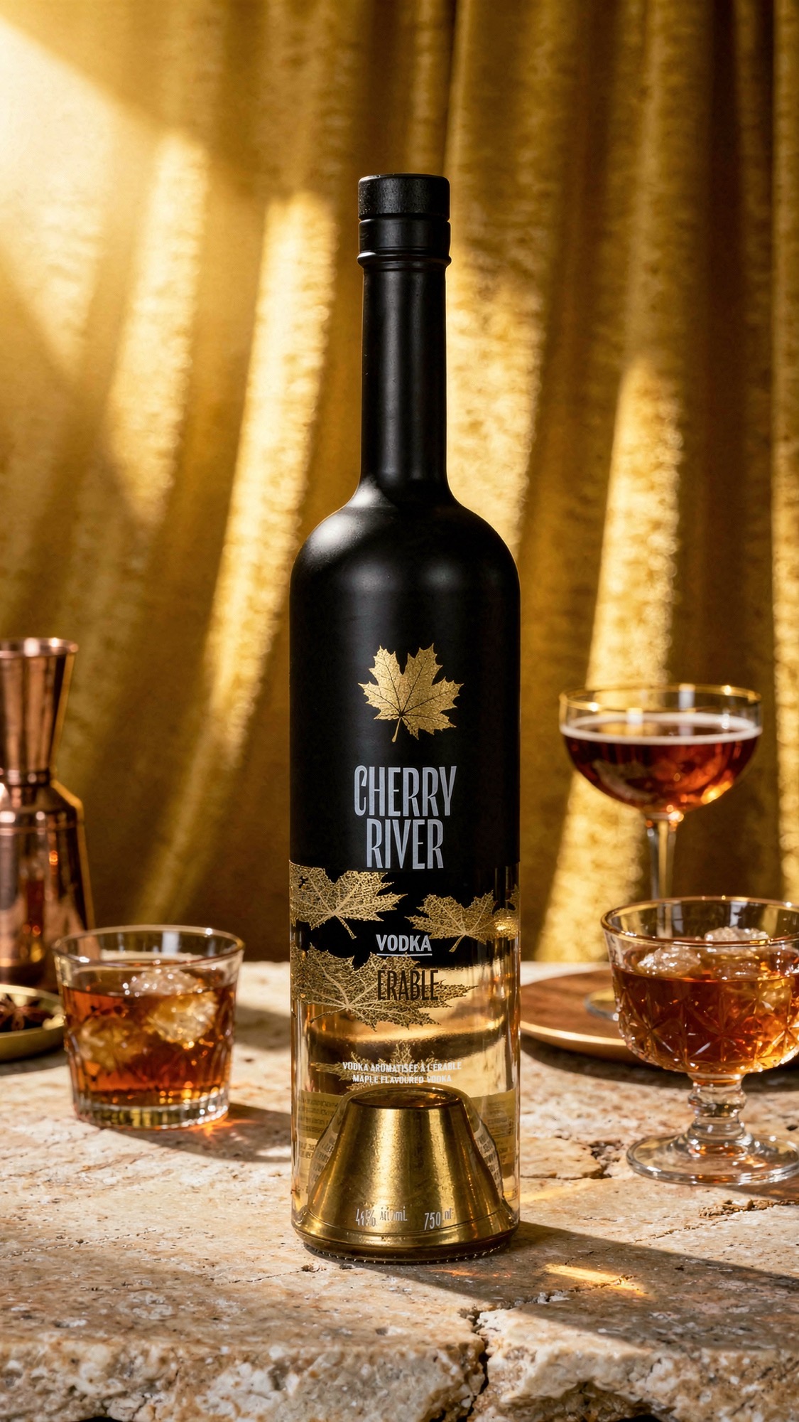 In a cocktail — Maple Vodka