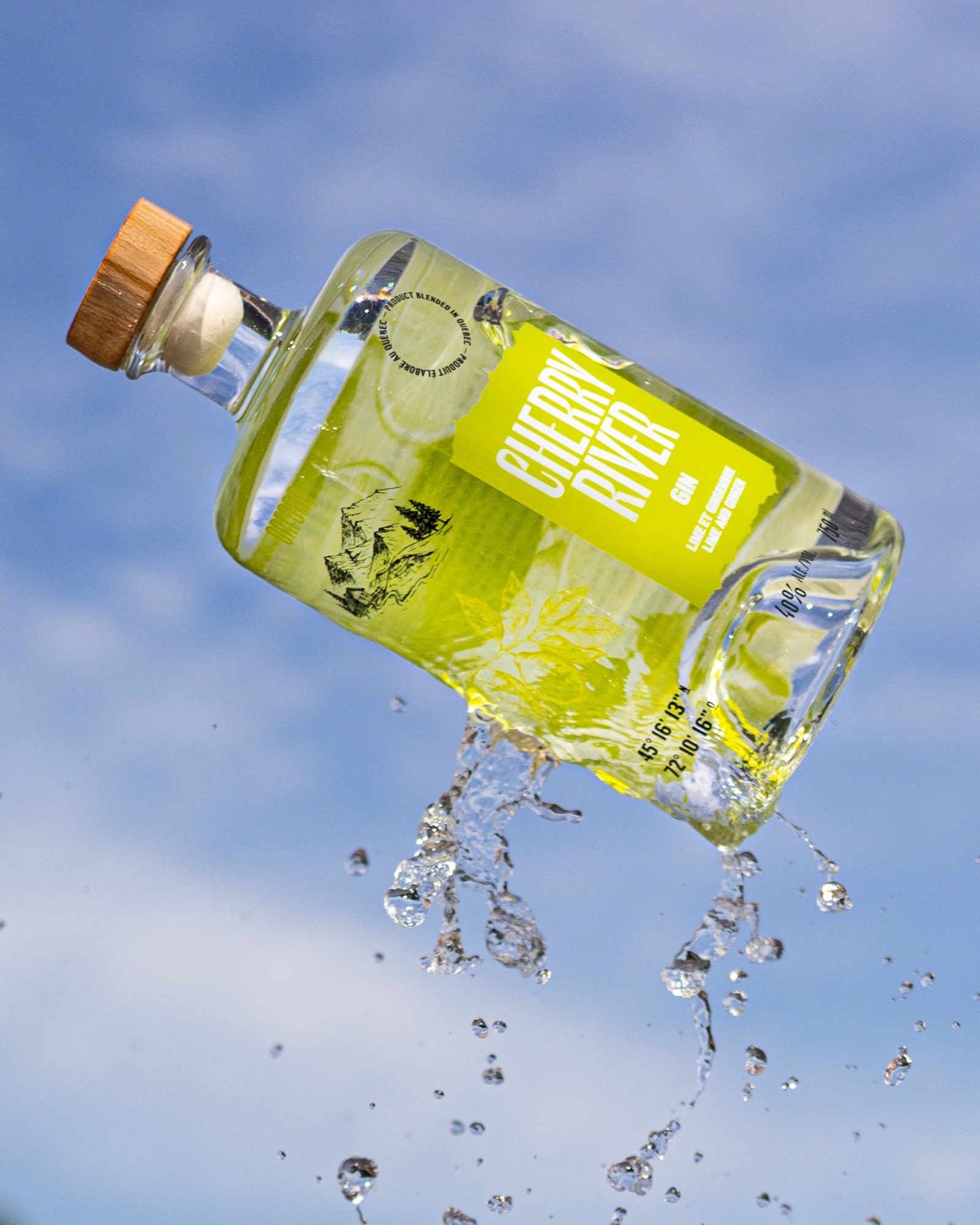 In a cocktail — Gin Lime & Gingembre